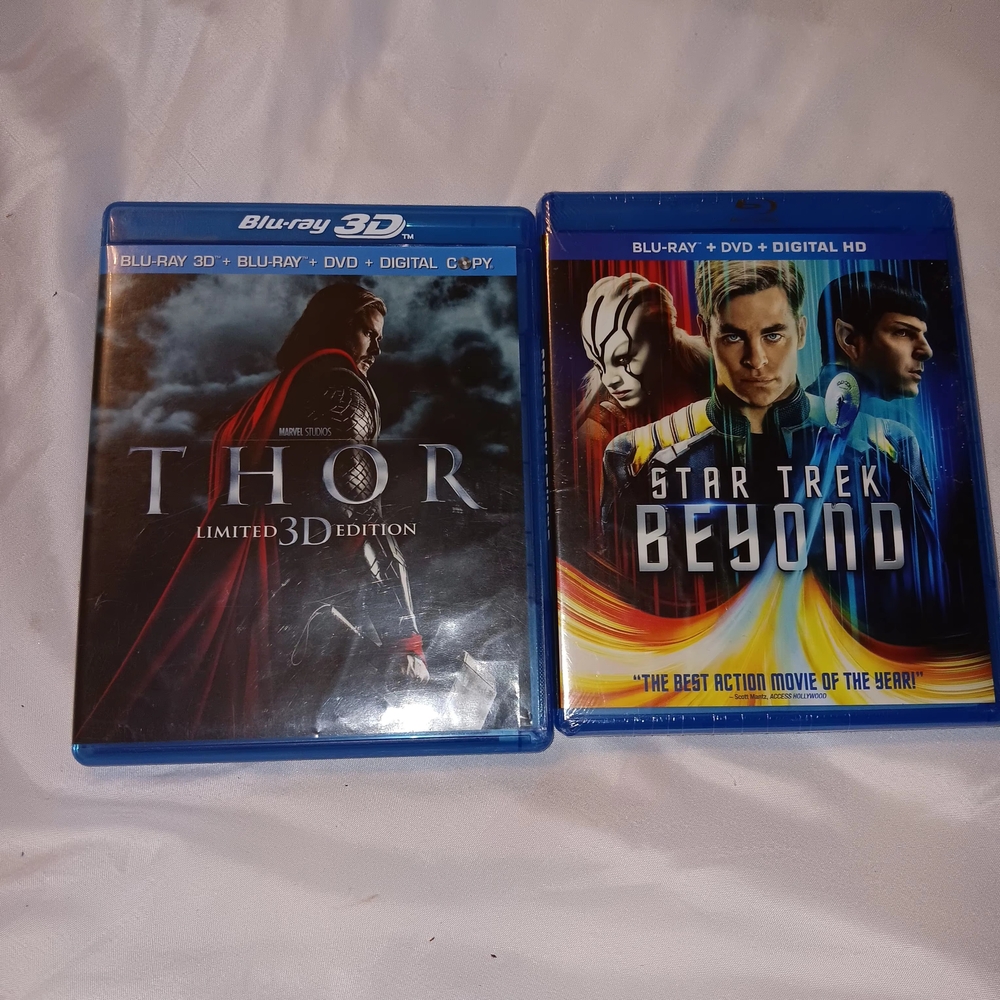 Thor and Star Trek Beyond Blu-ray Set